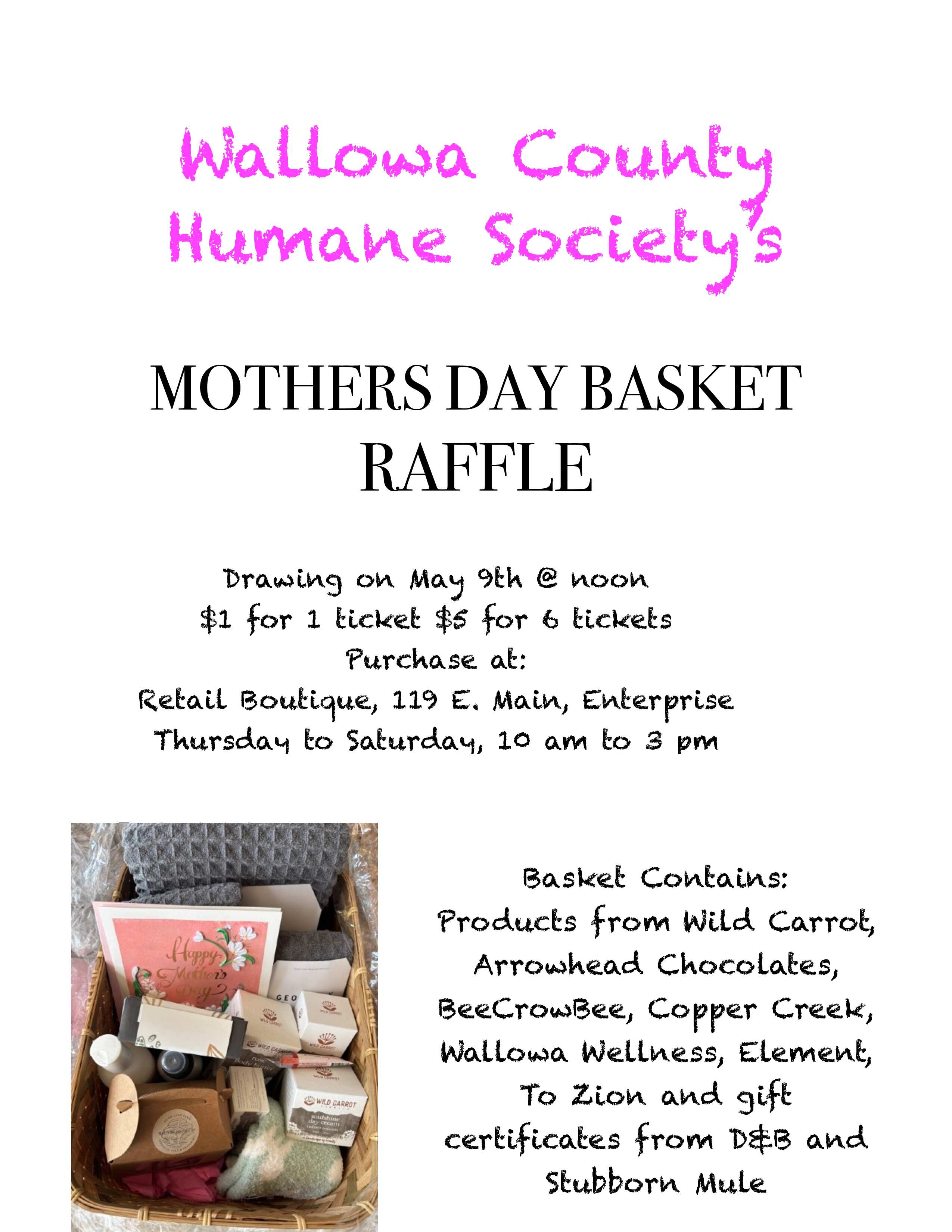 WCHSMothersDayRaffle2026