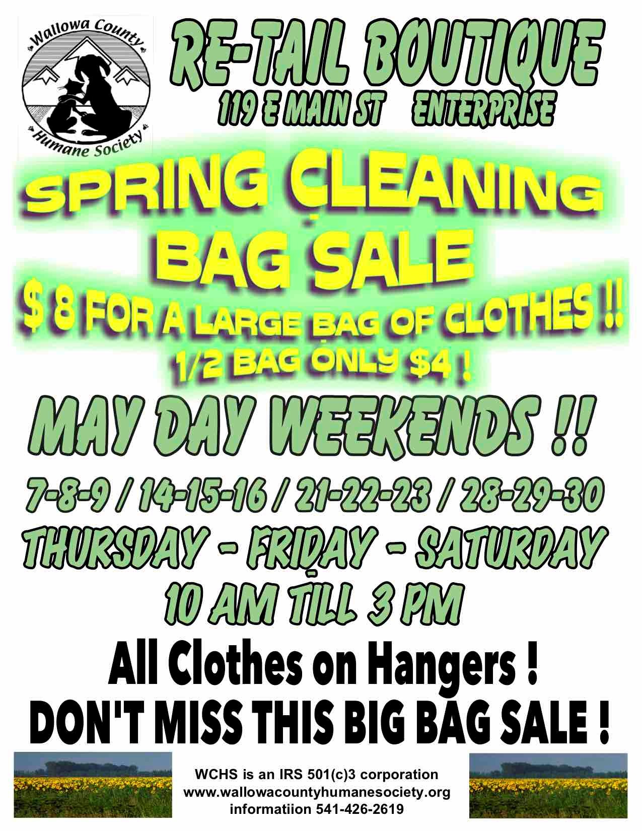 SpringClearanceBagSale May2026